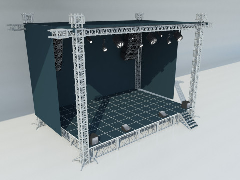 Stage Concert 3D 模型