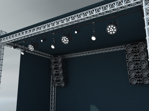 Stage Concert 3D 模型
