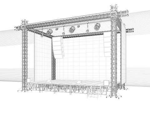 Stage Concert 3D 模型