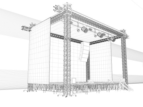 Stage Concert 3D 模型