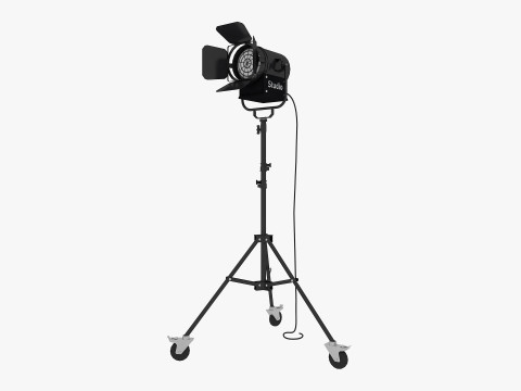 Studio Lighting Collection 3D Model