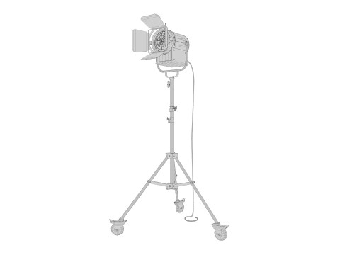 Studio Lighting Collection 3D Model