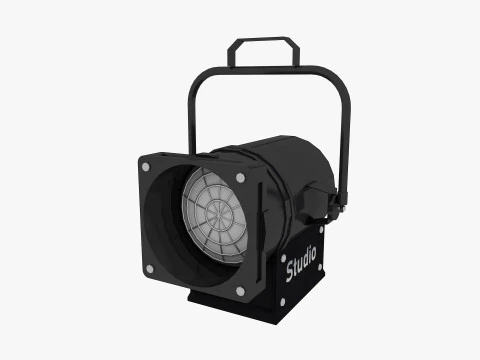 演播室灯光系列 3D 模型