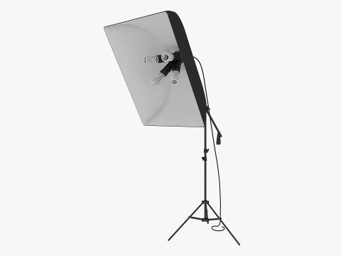Studio Lighting Collection 3D Model
