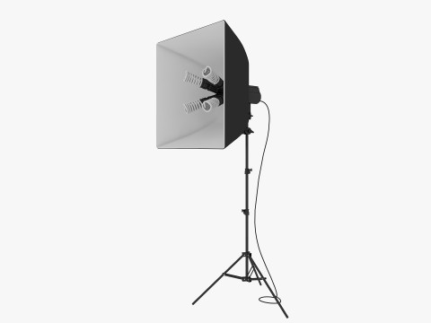 Studio Lighting Collection 3D Model