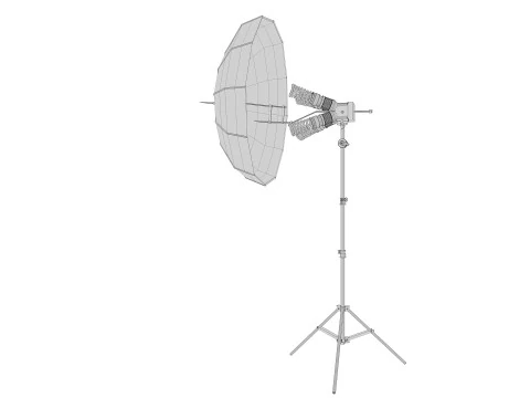 演播室灯光系列 3D 模型