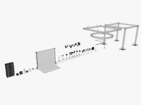 Studio Lighting Collection 2 Modèle 3D