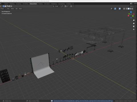Studio Lighting Collection 2 Modèle 3D