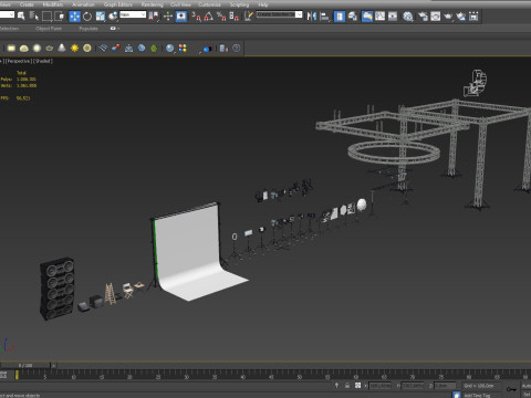 Studio Lighting Collection 2 Modèle 3D