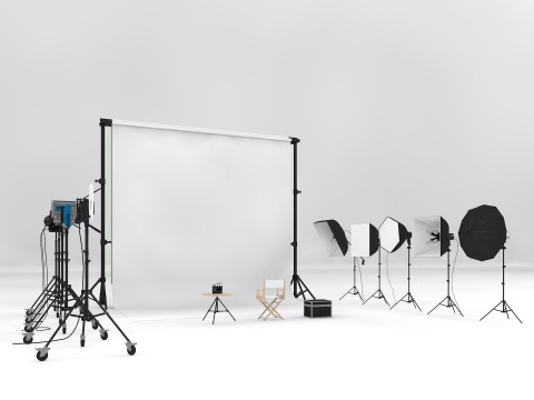 Studio Photography Lighting Models Model 3D