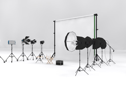 Studio Photography Lighting Models Model 3D