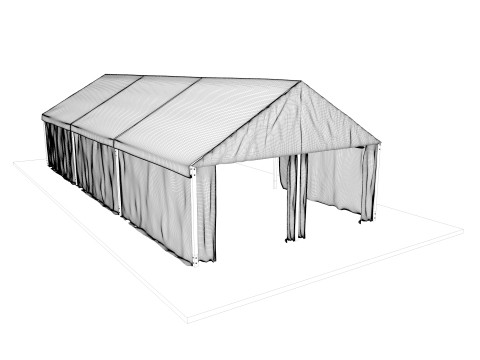 Tent 2 3D Model