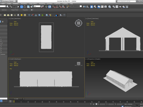 Tent 2 3D Model