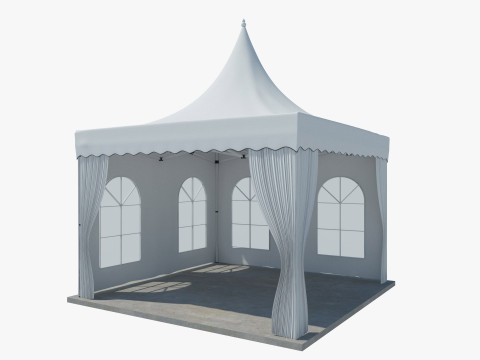 Tent 3 4x4 3D Model