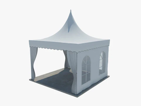 Tent 3 4x4 3D Model