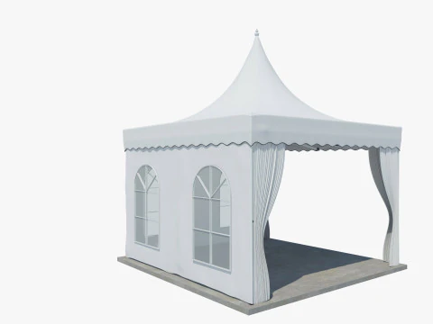 Tent 3 4x4 3D Model