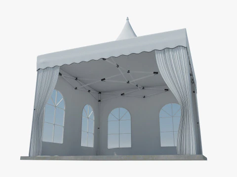 Tent 3 4x4 3D Model