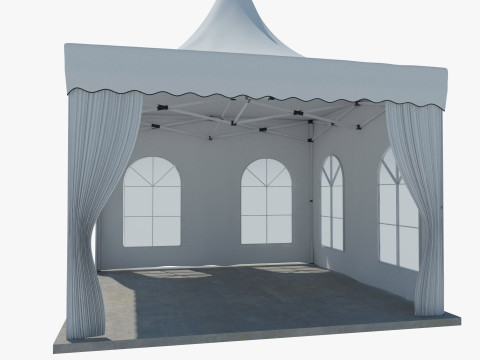 Tent 3 4x4 3D 模型
