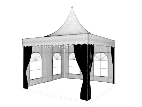 Tent 3 4x4 3D Model