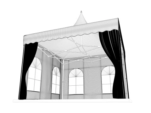 Tent 3 4x4 3D Model