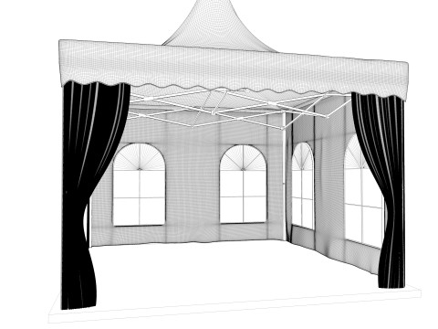 Tent 3 4x4 3D 模型