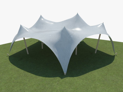 Tent 4 3Dモデル
