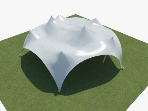 Tent 4 3D Model