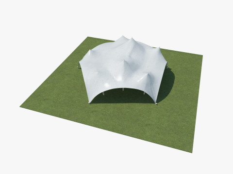 Tent 4 3D Model