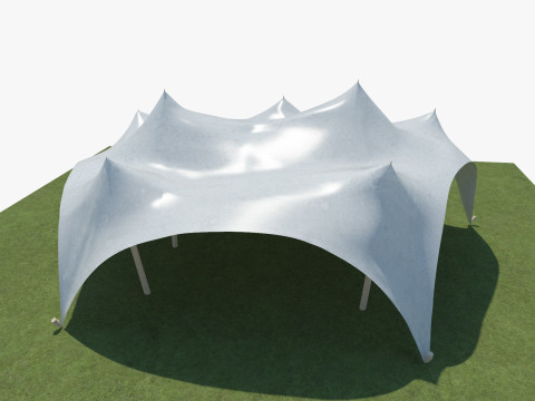 Tent 4 3D Model