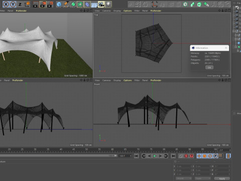 Tent 4 3D Model