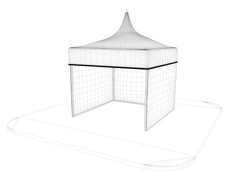 Tenda 5 Modello 3D