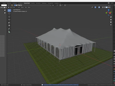 Zelt 6 3D Modell