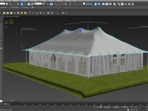 Zelt 6 3D Modell