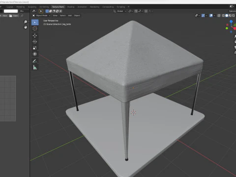 Tent 7 3D Model