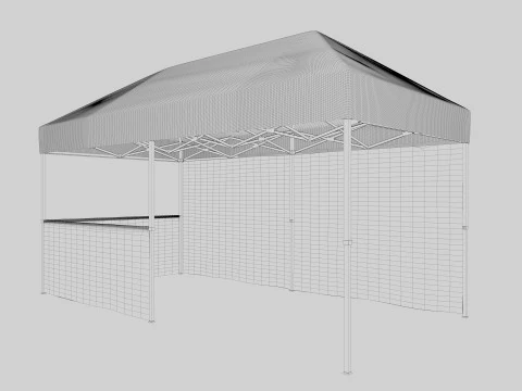 Tente 8 Modèle 3D