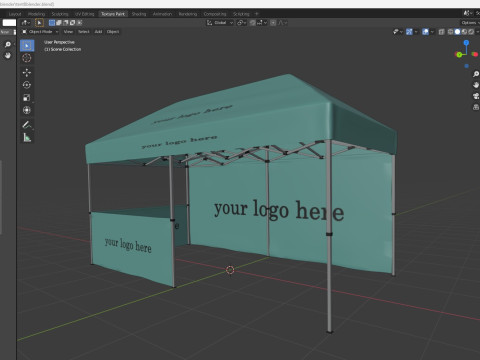Tent 8 Model 3D
