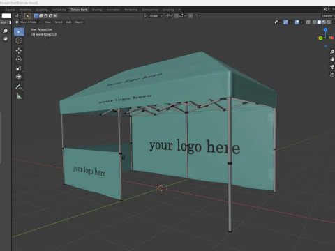 Tente 8 Modèle 3D