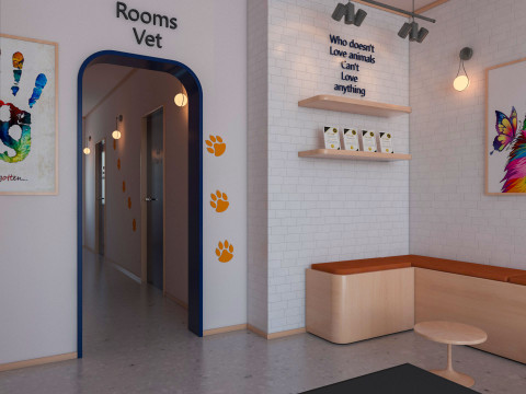 Veterinary Clinic 3D Модель
