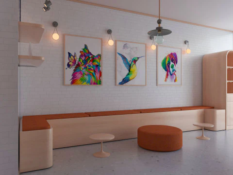 Veterinary Clinic 3D Model