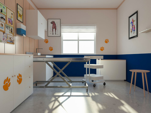 Veterinary Clinic 3D Модель