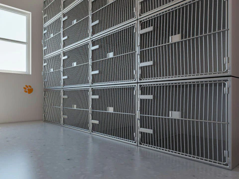 Veterinary Clinic 3D Model