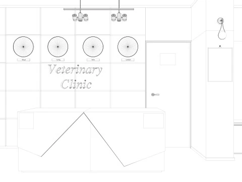 Veterinary Clinic 3D Model