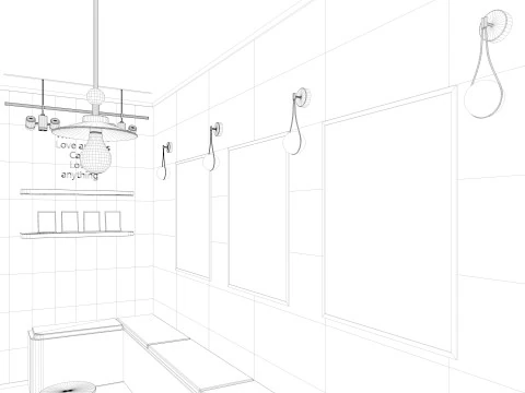 Veterinary Clinic 3D Model