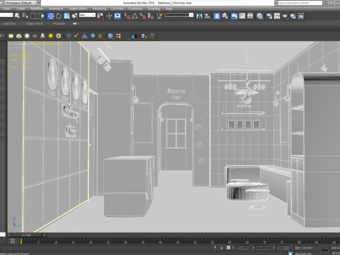 Veterinary Clinic 3D Модель