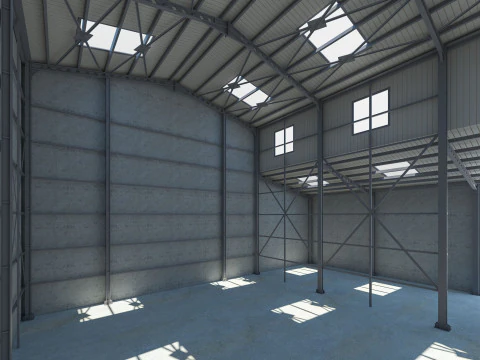 Armaz&eacute;m 2 Low-poly Modelo 3D