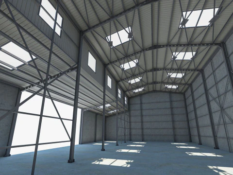 Armaz&eacute;m 2 Low-poly Modelo 3D