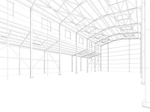 Armaz&eacute;m 2 Low-poly Modelo 3D