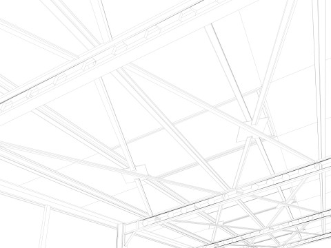 Warehouse 2 Low-poly Modelo 3D