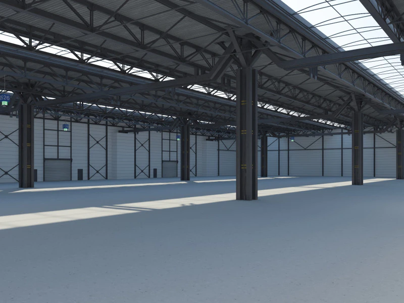 Magazyn 3 Model 3D .c4d .max .obj .3ds .fbx .stl .blend 