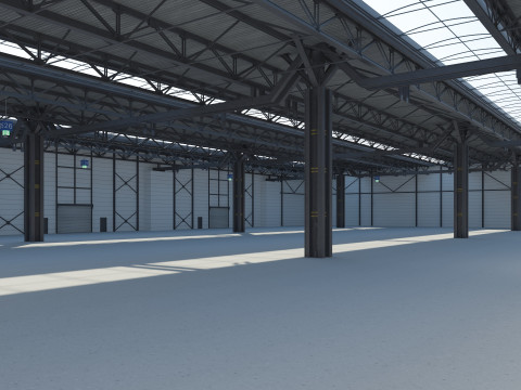 Warehouse 3 3D Model